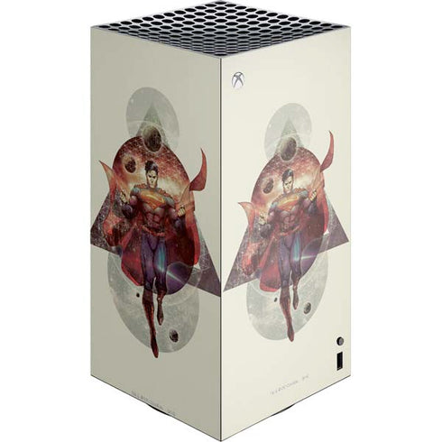 DC Comics Superman Galaxy Flying XBox Series X Digital Edition Console Skin